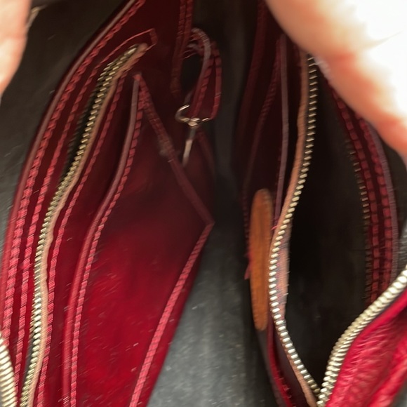 Leather handbag, large shoulder bag! Very Unique!! - Picture 12 of 15